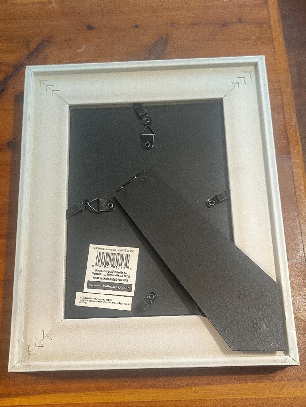 Mainstays 5x7 Rustic Farmhouse Tabletop Picture Frame - Picture 2 of 2